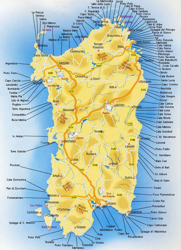 How to get to Sardinia